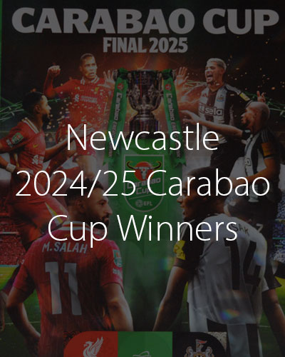 Football Programmes Newcastle Carabao Cup Winners 2024-2025 Programmes