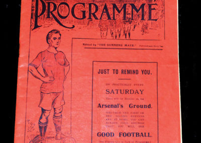 Woolwich Arsenal v Lincoln 18.10.1913
