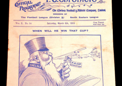 Chelsea v Newcastle 06.03.1915