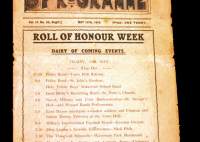 England v Scotland 13.05.1916 - Military International