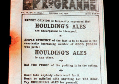 Liverpool v Bolton 04.02.1920