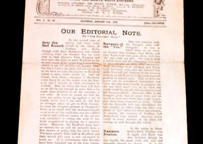 Arsenal v Chelsea 14.01.1922