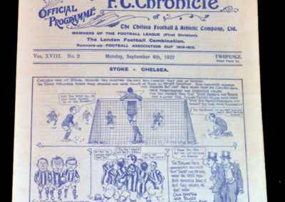 Chelsea v Stoke 04.09.1922