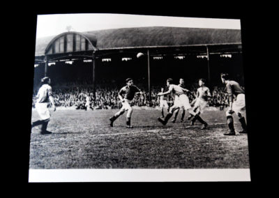 The Final - Leicester v Stockton 11.05.1946 - Alf Surrounded