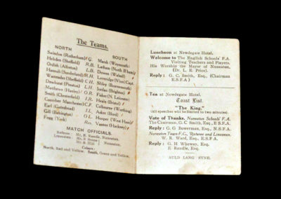 North v South Schoolboys 23.02.1929 - Stanley Matthews