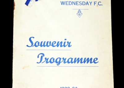 Sheffield Wednesday v Arsenal 07.09.1929
