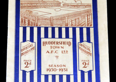 Huddersfield v Grimsby 01.09.1930
