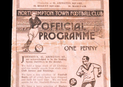 Northampton v Luton 26.08.1933