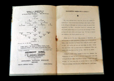 Earle v Everton A 07.10.1933