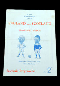 English League v Scottish League 31.10.1934