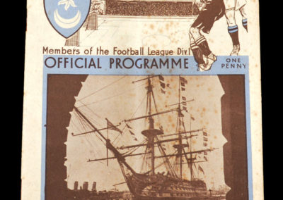 Portsmouth v Arsenal 25.08.1934