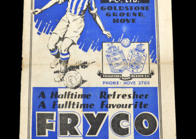 Brighton v Arsenal 12.01.1935