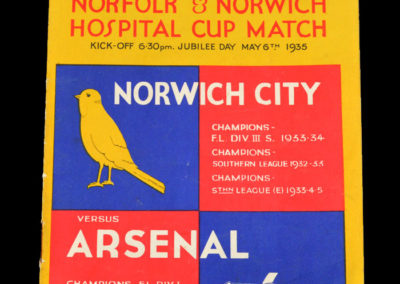 Norwich v Arsenal 06.05.1935