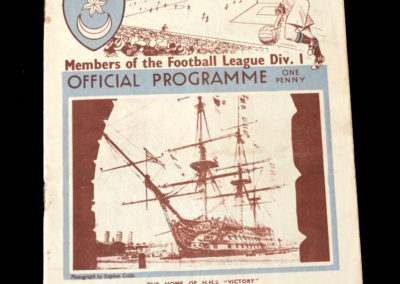 Portsmouth v Stoke 28.03.1936