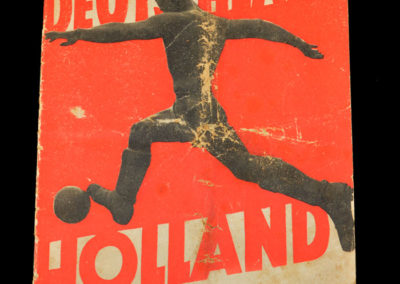 Germany v Holland 31.01.1937
