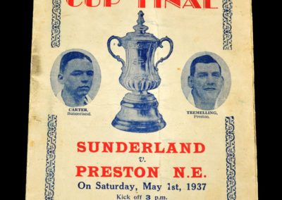 FA Cup Final - Sunderland v Preston 01.05.1937 - Pirate Cop