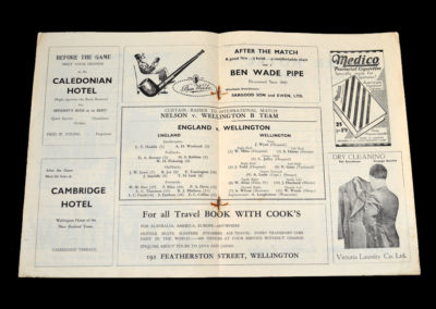 England v Wellington 29.05.1937