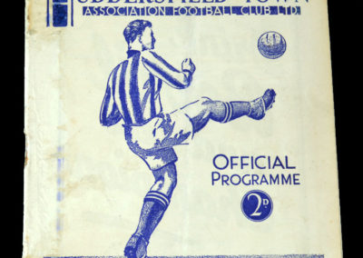 Huddersfield v York 09.03.1938 6th rd rep 2-1