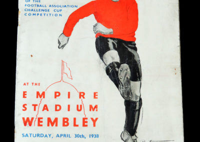 FA Cup Final - Huddersfield v Preston 30.04.1938 0-1 George Mutch penalty last minute of extra time reversing the 1922 result