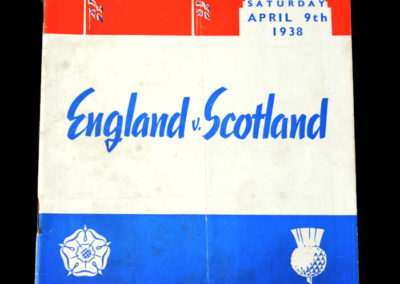 England v Scotland 09.04.1938