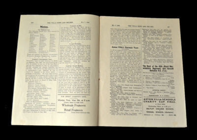 Aston Villa v Norwich 07.05.1938