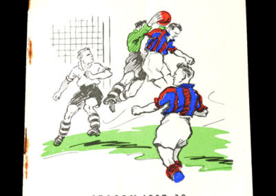 Crystal Palace v Torquay 13.11.1937