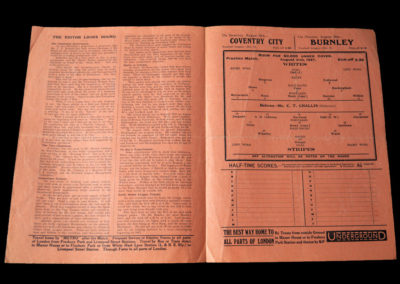 Whites v Stripes 21.08.1937