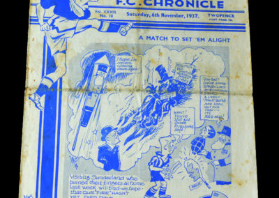 Chelsea v Sunderland 06.11.1937