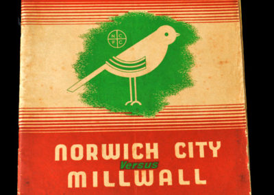 Norwich v Millwall 29.10.1938