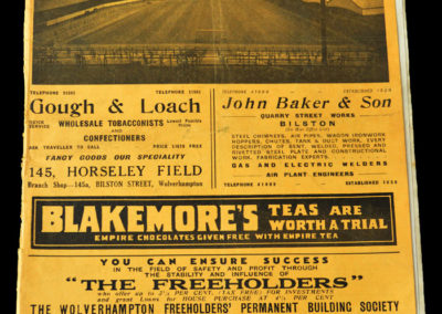 Wolves v Birmingham 05.11.1938