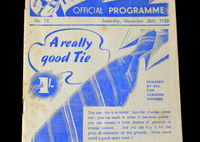 Preston v Aston Villa 26.11.1938