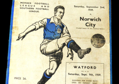 Ipswich v Norwich 02.09.1939 1-1