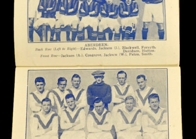 1924/1925 Season Triumph Team Photo Albums Alec Jackson Aberdeen Hugh Gallagher Airdrie