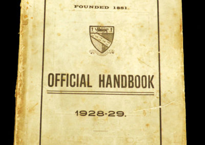 Norfolk County FA Official Handbook 1928/29 Season