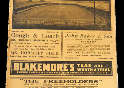 Wolves v Arsenal 15.01.1938