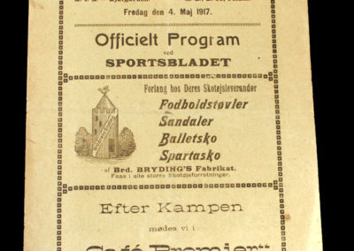 Stockholm v Copenhagen 04.05.1917
