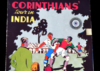 Islington Corinthians India Tour Brochure - November 1937 and some teams did play in bare feet