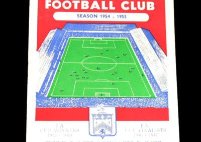 Chelsea v Burnley 31.08.1954