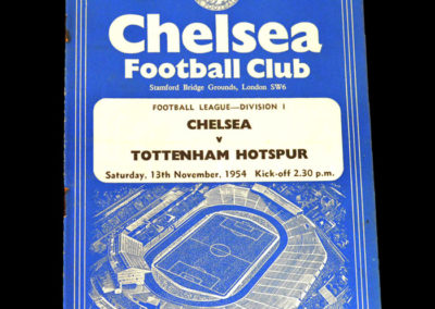 Chelsea v Spurs 13.11.1954