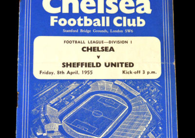 Chelsea v Sheff Utd 08.04.1955