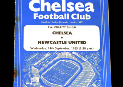 Chelsea v Newcastle 14.09.1955 - Charity Shield