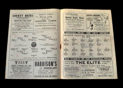 Notts Co v Brentford 07.04.1934 (Hadin Testimonial)