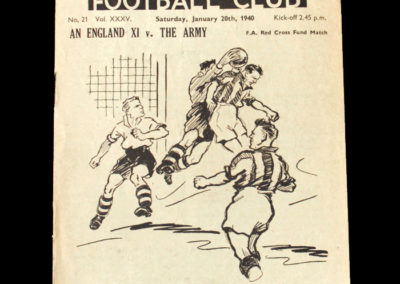 All England XI v The Army 20.01.1940