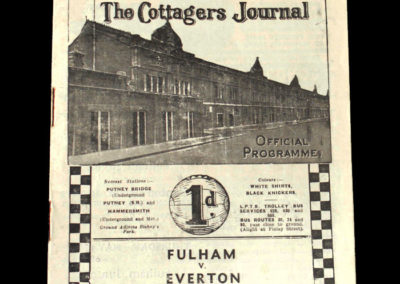 Fulham v Everton 25.05.1940