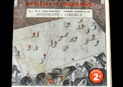Bohemians v Limerick 31.01.1942