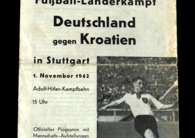 Germany v Croatia 01.11.1942