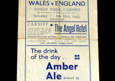 Wales v England 08.05.1943 1-1