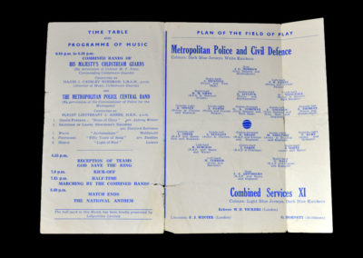 Police & Civil Defence v Combined Services XI 10.05.1944