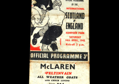 Scotland v England 14.04.1945 1-6