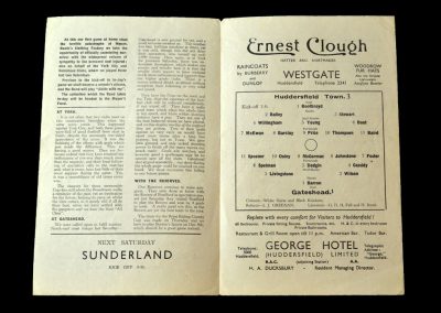 Huddersfield v Gateshead 15.11.1941